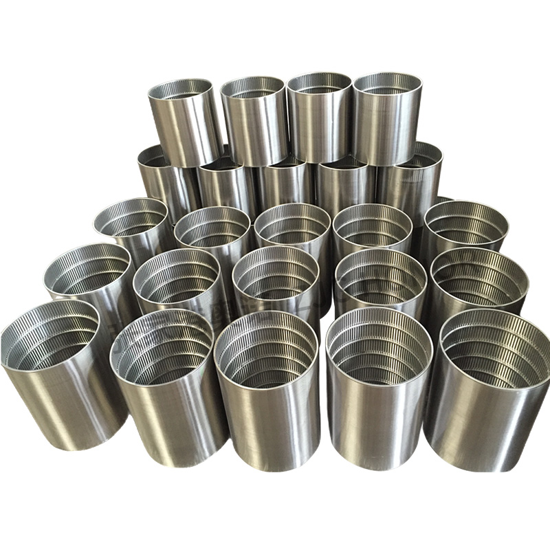定制楔形网筒 约翰逊不锈钢筛网筛筒 高精度造纸筛鼓