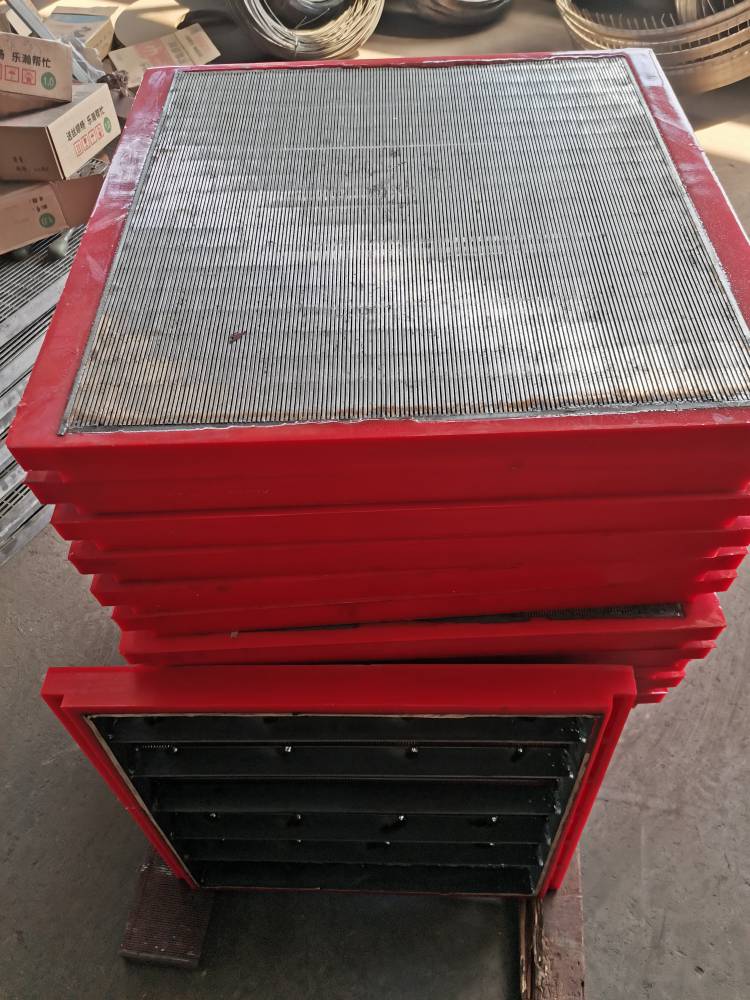 聚氨酯包胶不锈钢筛板 脱水筛网跳汰机过滤筛楔形网