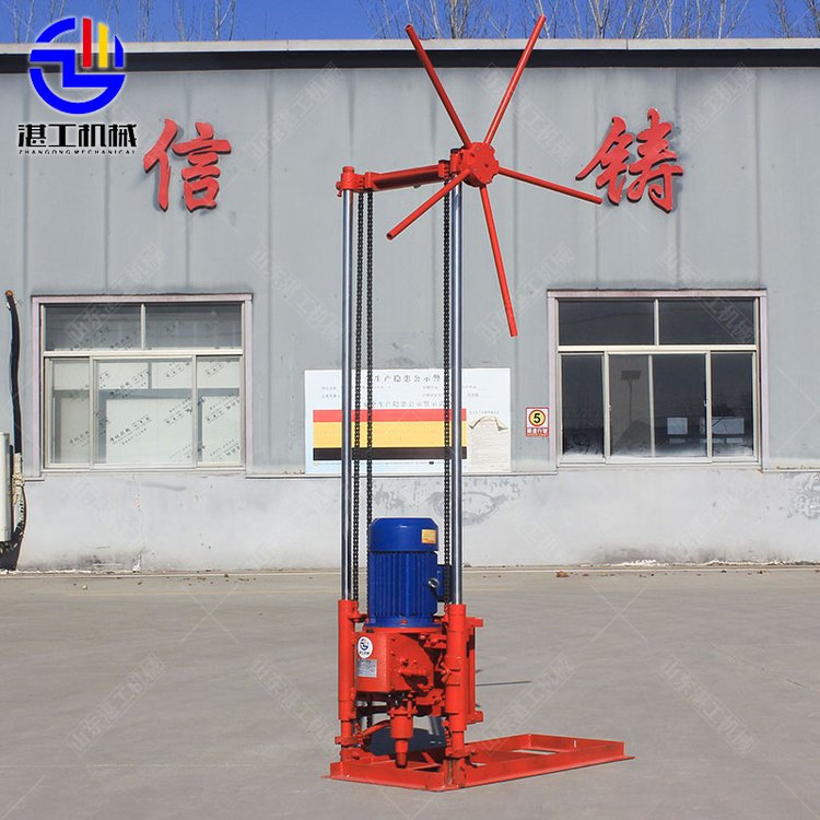 道路取芯钻机 浅孔地质取芯设备 轻松上山岩土勘察 支架式钻孔快