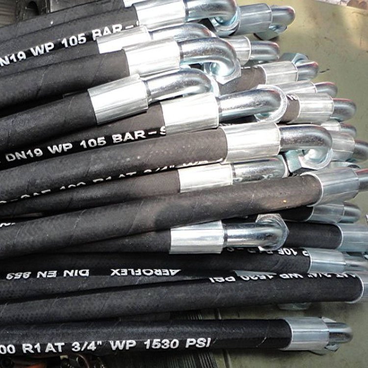 博通供应编织胶管 钢丝液压油管喷砂管支持定制