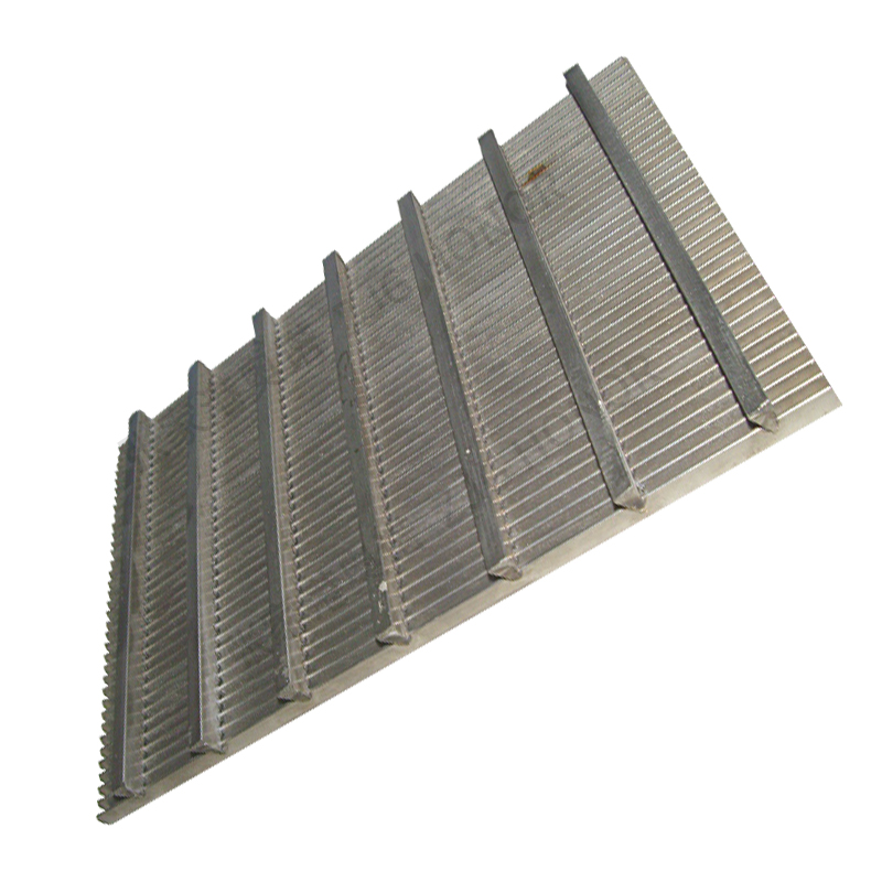 楔形筛 条缝矿筛网 梯形条焊接滤网 304 316L不锈钢弧形筛板