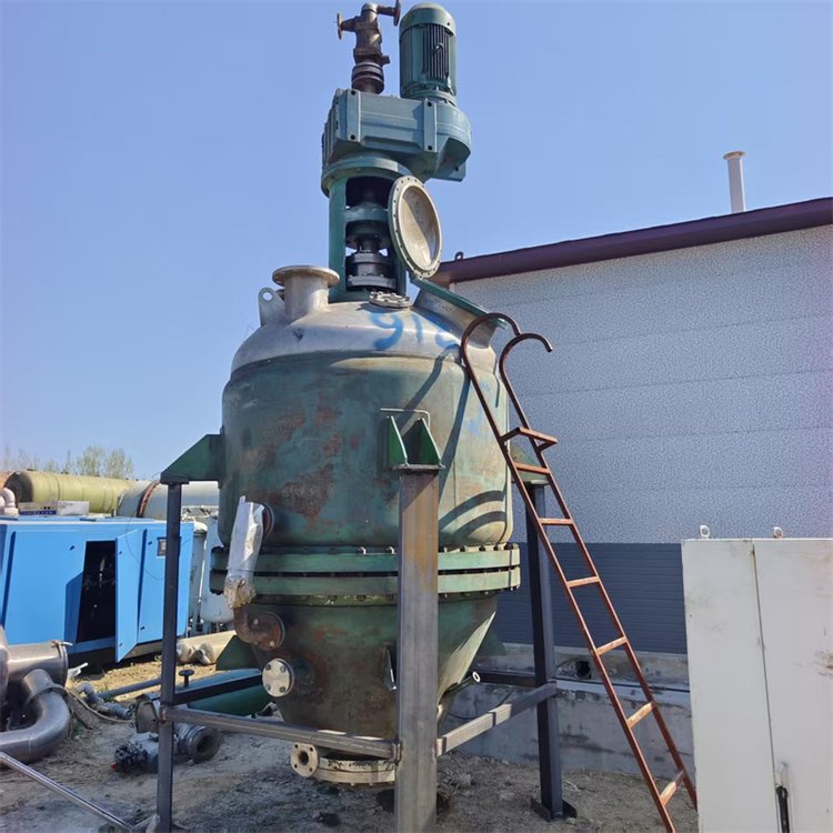 二手锥型真空螺带干燥机 不锈钢单锥螺旋真空搅拌干燥设备 内加热