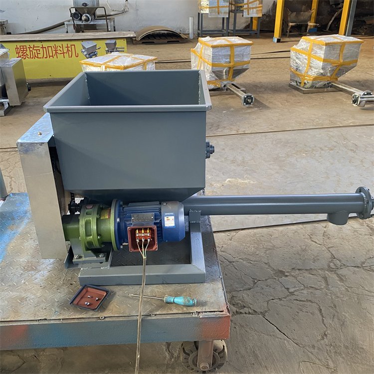 氯化铵粉末螺旋喂料机wlnn 可调速活性炭粉料微型给料机