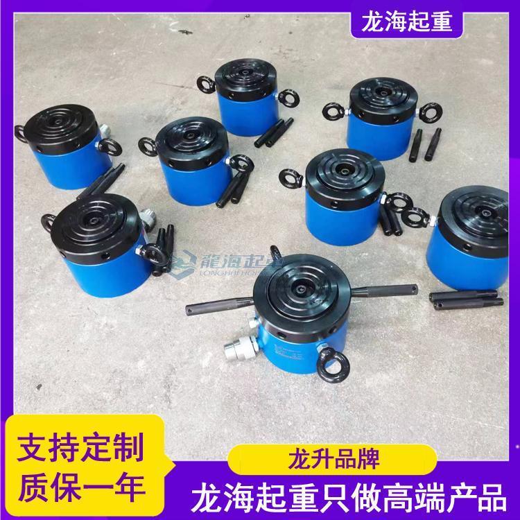 400吨自锁式液压千斤顶 低矮空间用超薄型液压油缸单作用设计