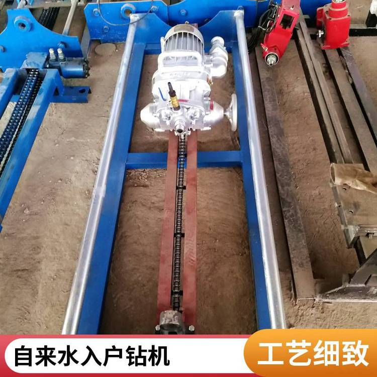 打过道眼小型钻机 洪涛厂家液压水钻顶管机 小型液压钻孔机