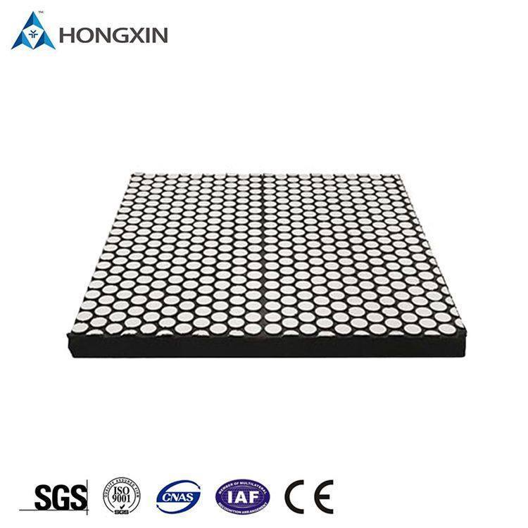 宏鑫橡胶 耐磨陶瓷衬板 耐磨陶瓷衬板管道 厂家供应 橡胶陶瓷衬板