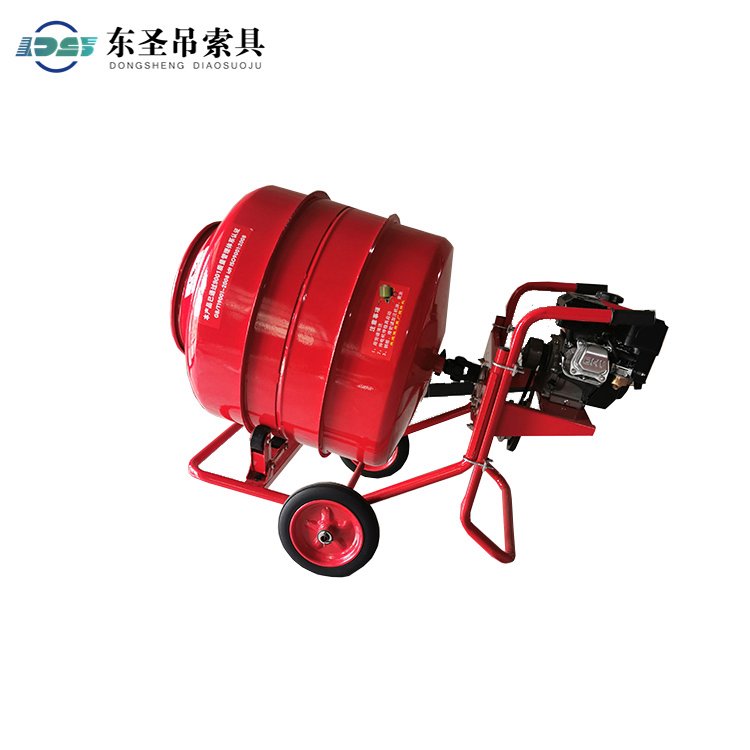 东圣汽油款手动倾斜出料小型加厚款混凝土水泥砂浆搅拌机500升