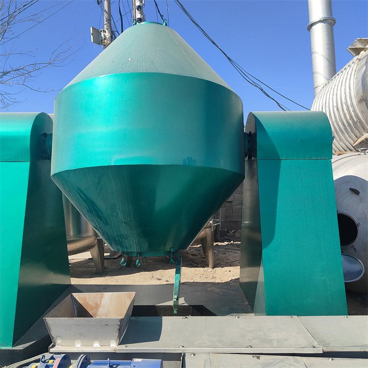 二手双锥干燥机 不锈钢化工工业干燥设备 结构简单运行稳定