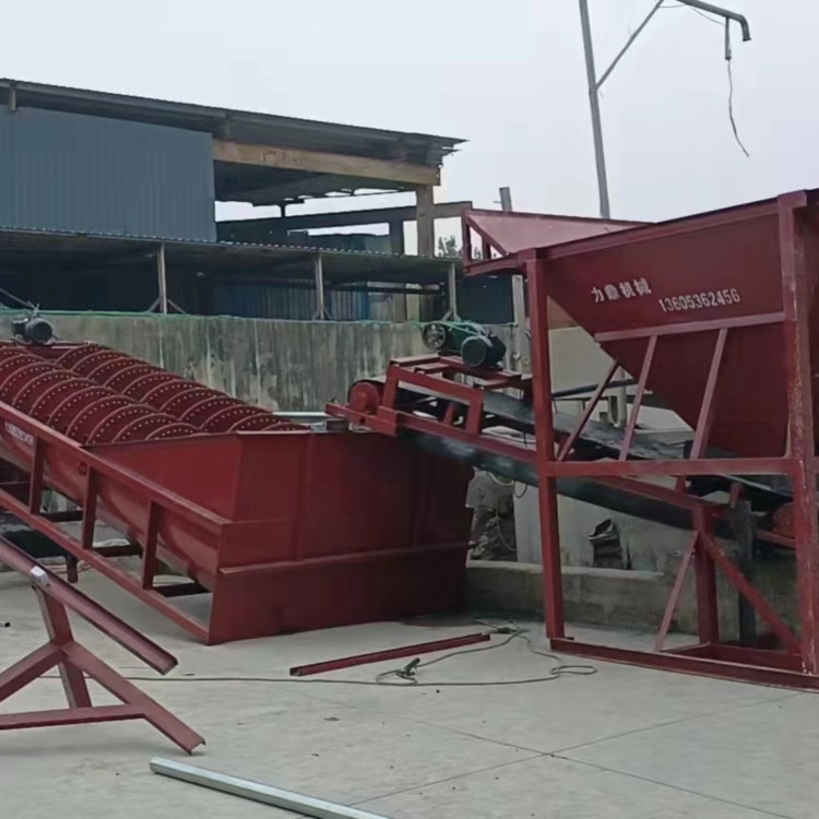 螺旋分级机生产 可调节设备角度 力鼎选矿设备 摩擦系数小