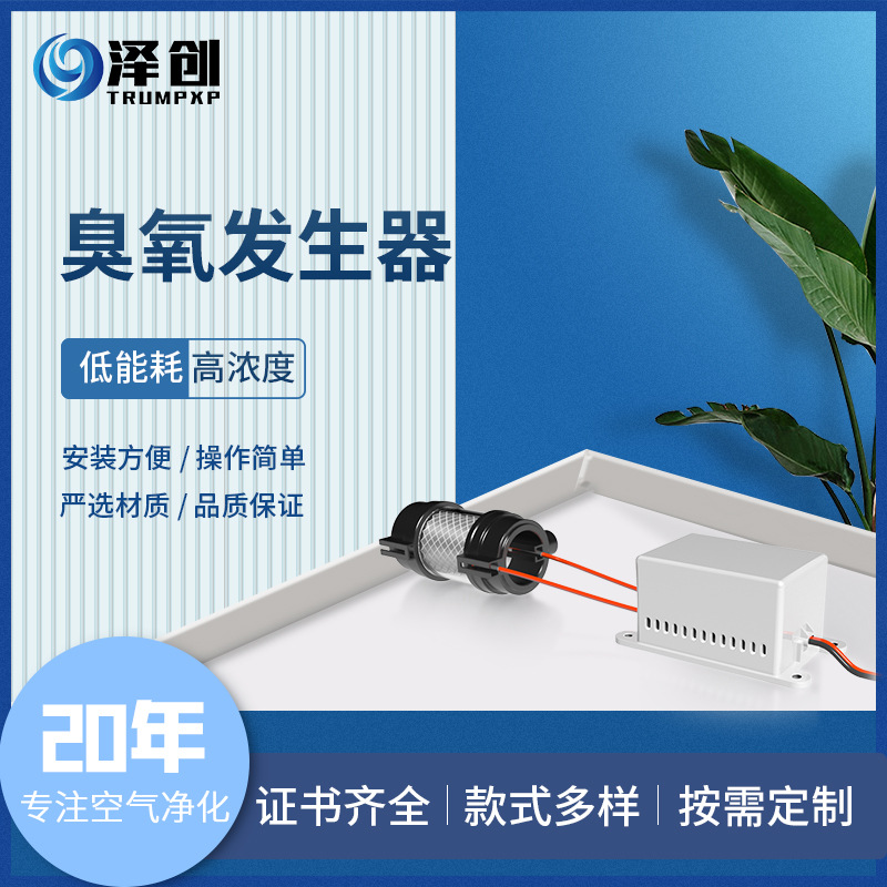泽创源头工厂臭氧发生器配件空气净化去PM2.5杀菌消毒设备TCB-122