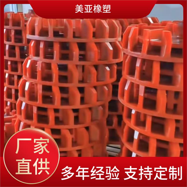 美亚橡塑 耐磨损耐腐蚀 聚氨酯浮选机叶轮盖板 生产厂家