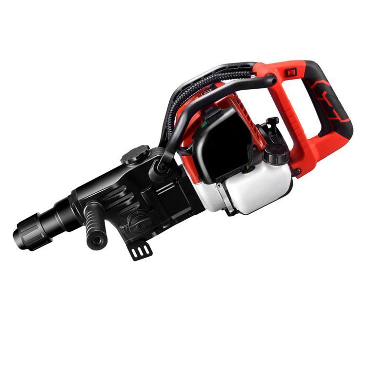 便携式汽油破镐手提式钻孔内燃凿岩机破山地路面凿岩装置