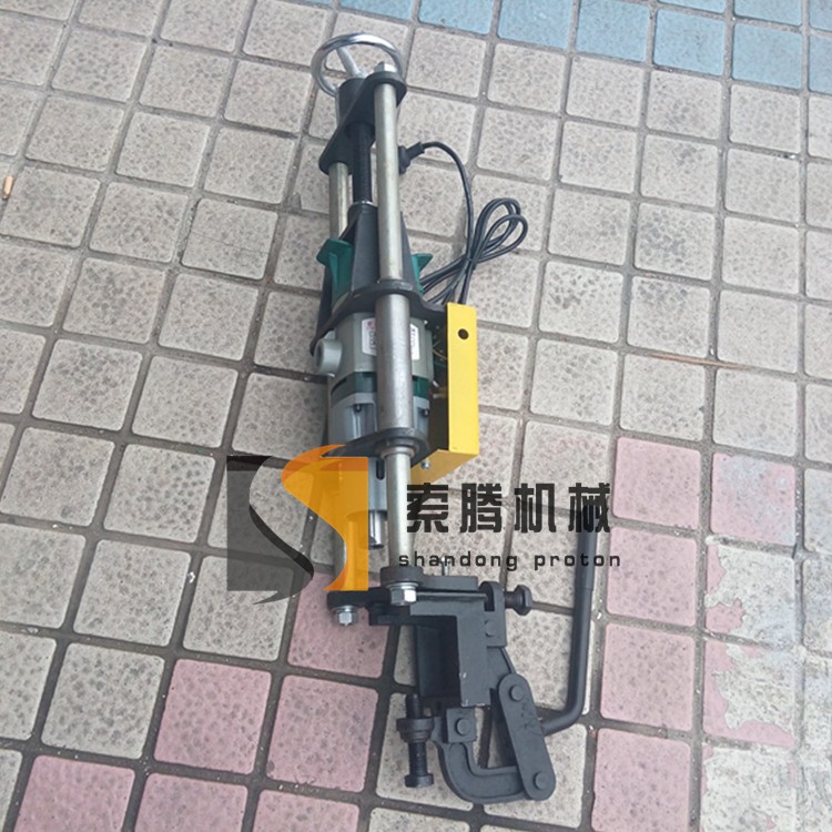 电动钢轨钻孔机 ZG-13型电动轨道打孔机轻轨穿孔作业麻花钻孔