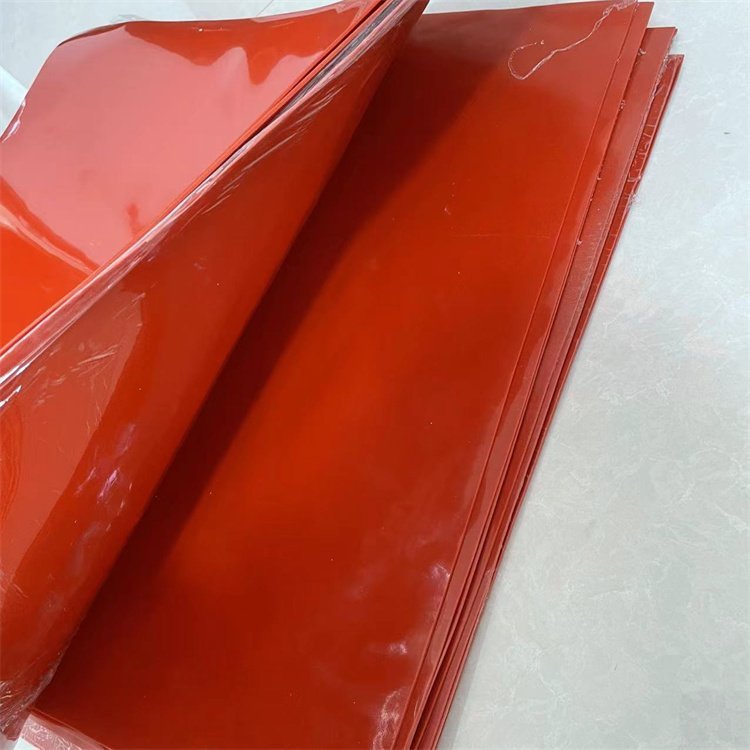 平面防滑橡胶板 红色耐高温硅胶板 耐气候氟胶板 绝缘胶板 定制 威良橡塑