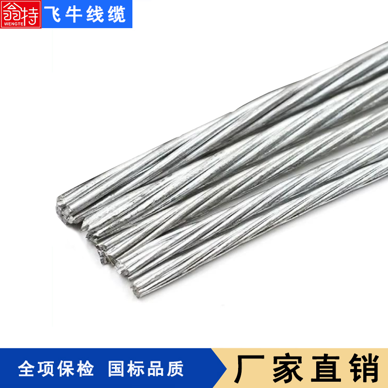 飞牛线缆 镀锌钢绞线GJ-50 电力地线 拉线 厂家供应 种类多 耐腐蚀
