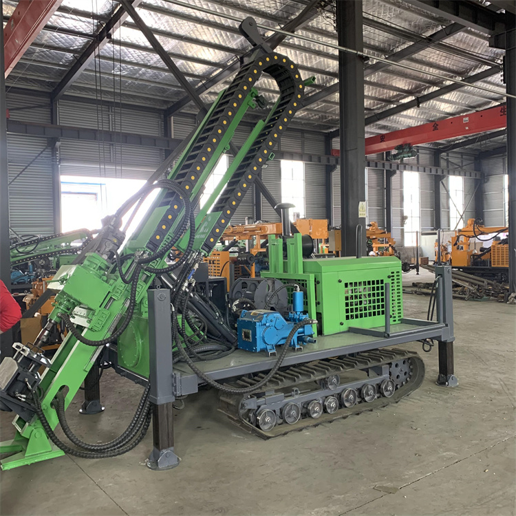 JY-600全液压岩芯钻机 履带式工程钻探机 直斜两用钻塔