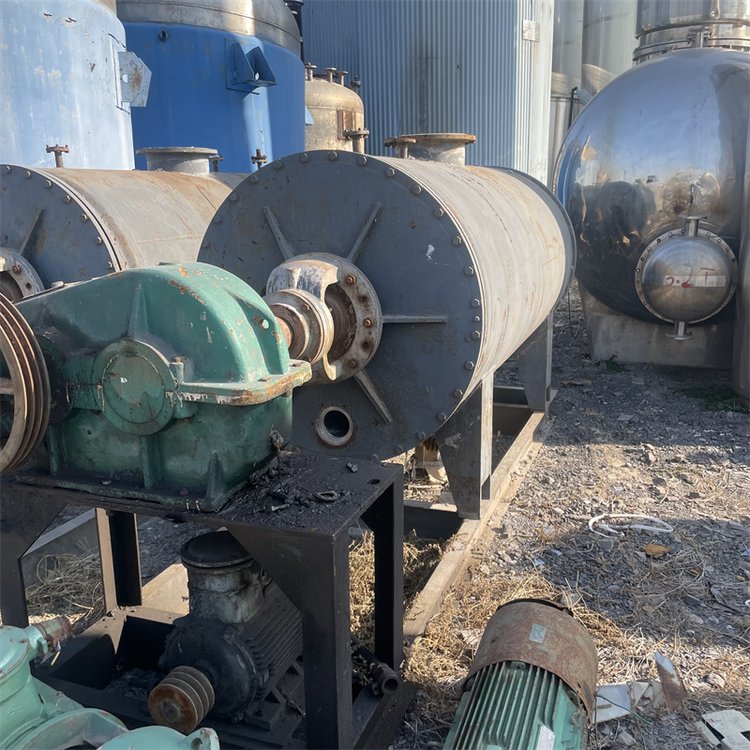 二手耙式干燥机 回转真空干燥设备 不锈钢化工干燥