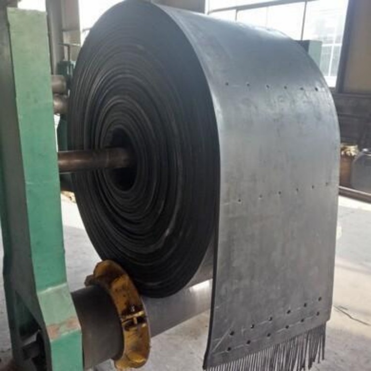 钢丝绳芯输送带厂家 GB-H标准 C-100型 聚酯阻燃环形带 使用伸长小
