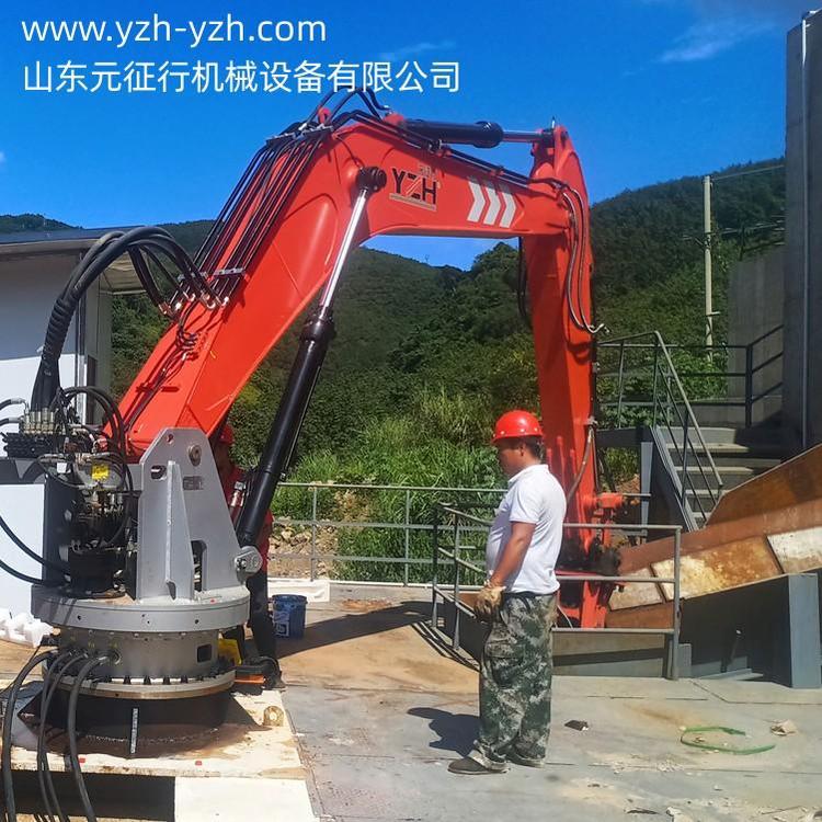 元征行基座式固定破机械锤