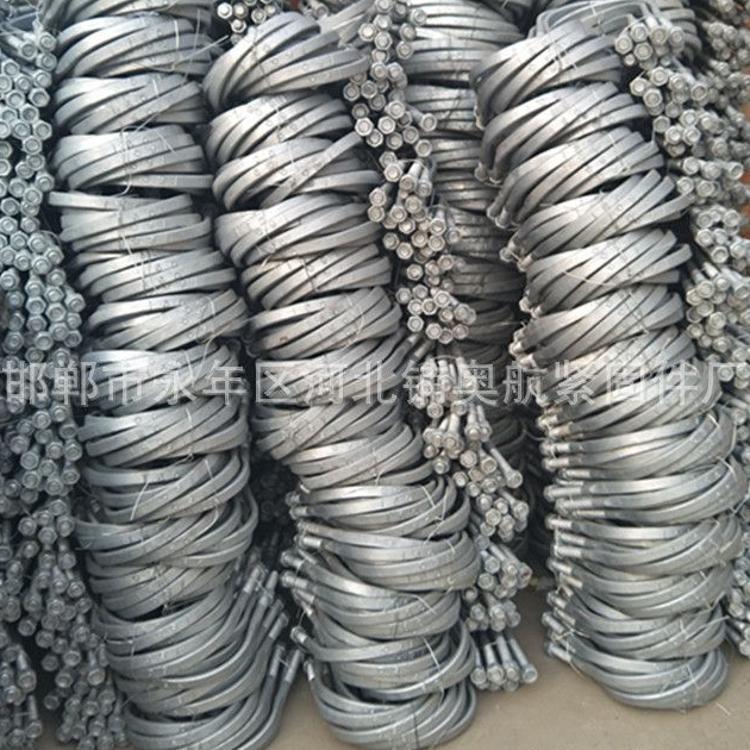 河北厂家直销热镀锌U型抱箍 U型卡盘螺栓 Z-7 QP-7 UT-2 U型螺栓价格优惠 现货供应