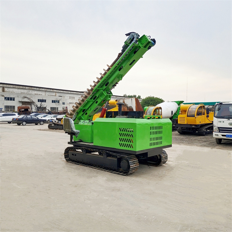 履带打桩机 高低腿分体式打孔机 山地光伏钻孔机