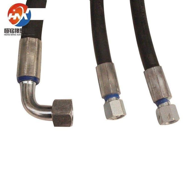 工程机械液压油管煤矿石油机械高压编织液压胶管总成 高压缠绕胶管 恒铭橡塑