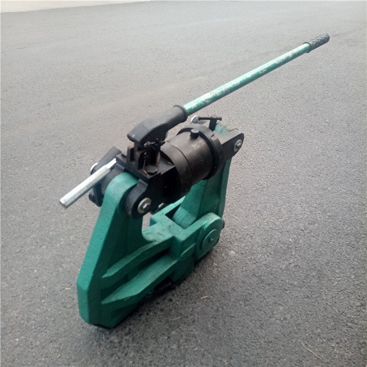 鸿奕KKY-1050液压打孔机使用便捷 煤矿用50kg-30kg钢轨钻孔机