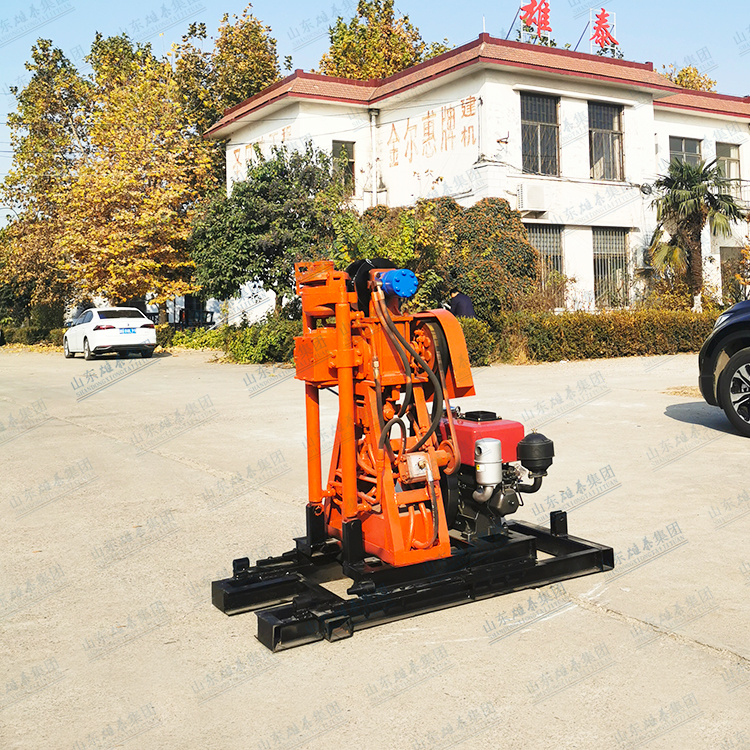 全自动液压钻机50型 可加履带托运钻孔机 长杆钻孔岩心式钻井设备
