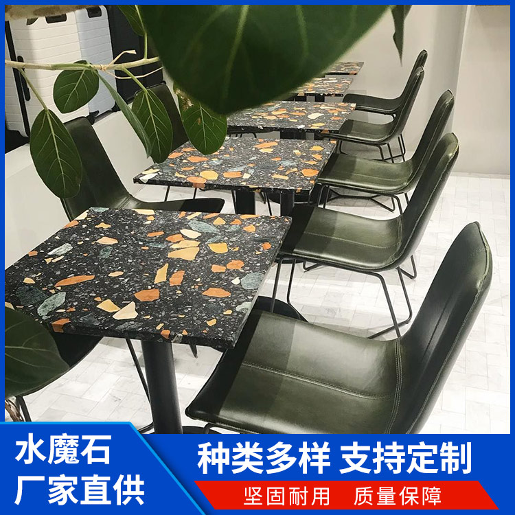 造景地坪铺路 晶磨石 预制水磨石 环保人造大理石 供应厂家