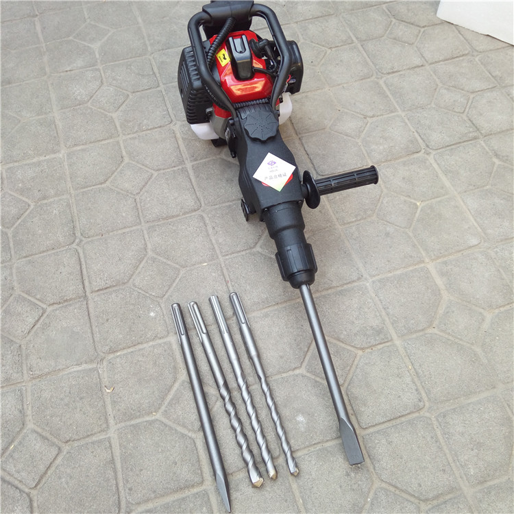 宏德 内燃式凿岩机 大马力两冲程汽油冲击锤 果园铲式起树机