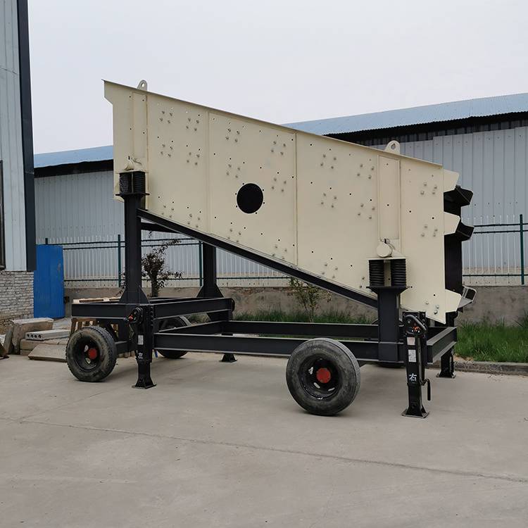 小型振动筛 矿用砂石分级震动筛 选矿用筛分设备 聚氨酯筛网