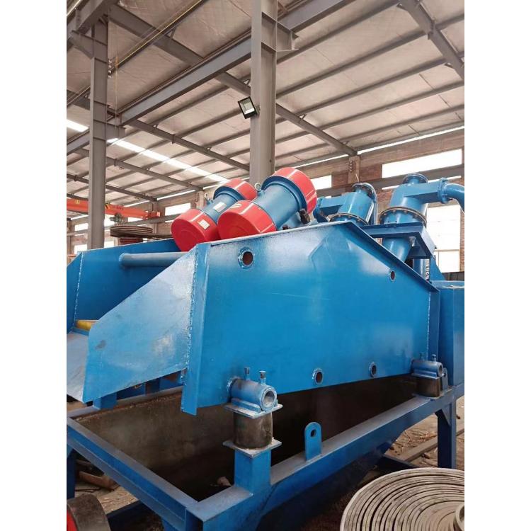 大型钨沙矿煤泥脱水筛 直线振动筛 高频脱水聚氨酯筛网200目