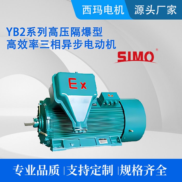 YB2系列高压隔爆型高效率三相异步电 防爆标志Exd Ⅱ BT4 Gb 西玛电机