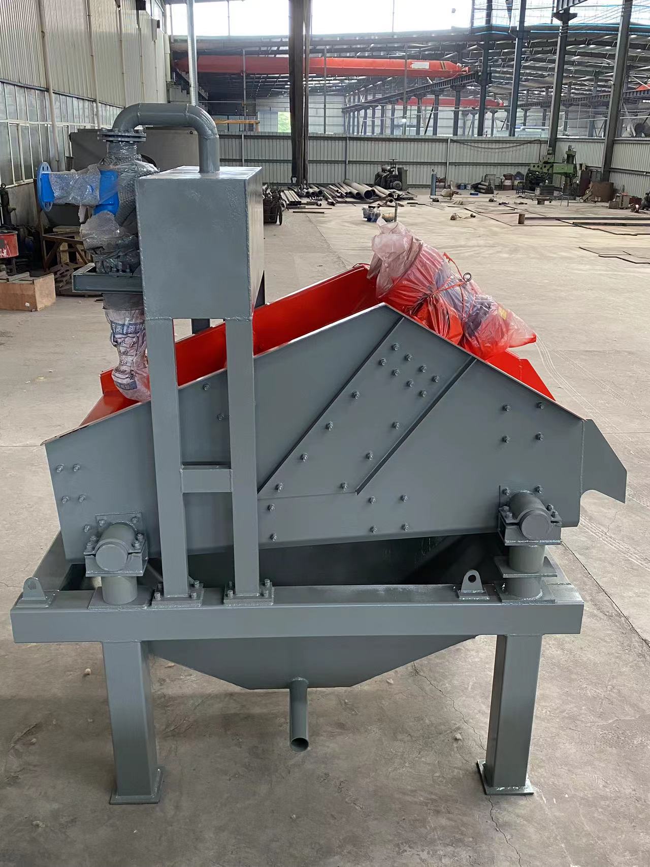 鑫博威 大型高频脱水筛 泥沙 河沙专用筛分机 处理量大 可定制