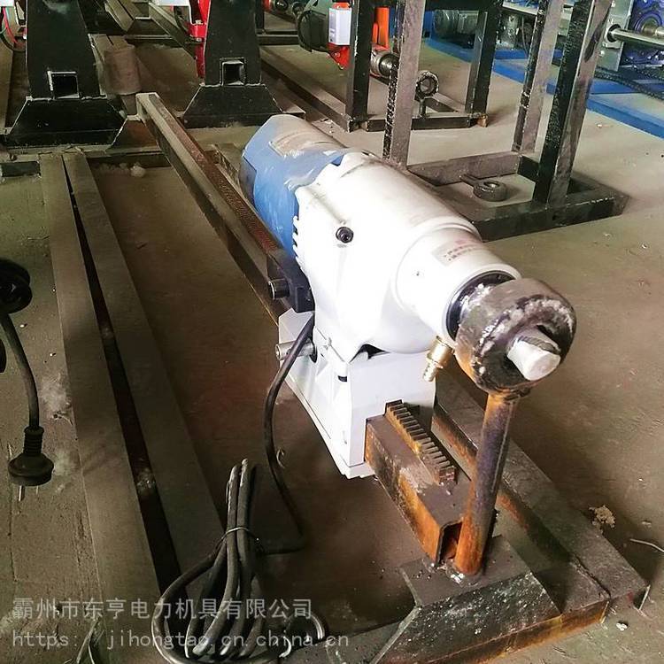 手提水钻打眼机 小型水平顶管机 过道钻孔机 东亨 自来水过路打眼
