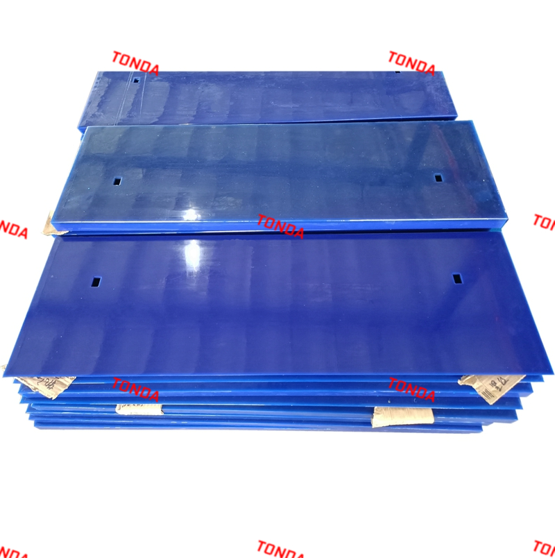 腾达振动筛侧压板非标定制高强度聚氨酯筛板安装配件