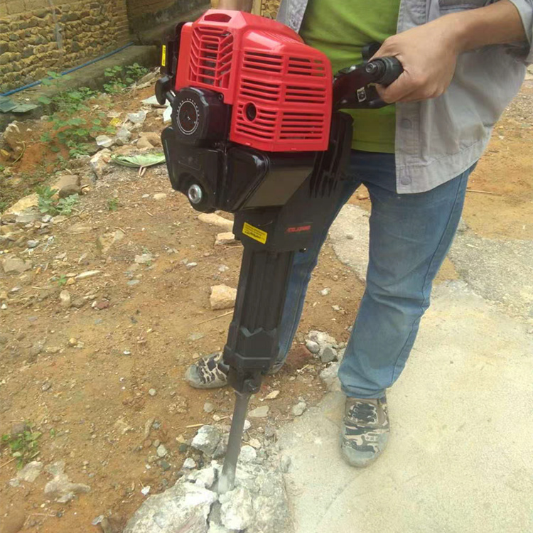 新悦 一键启动汽油镐 便携式内燃凿岩机 混凝土路面破锤