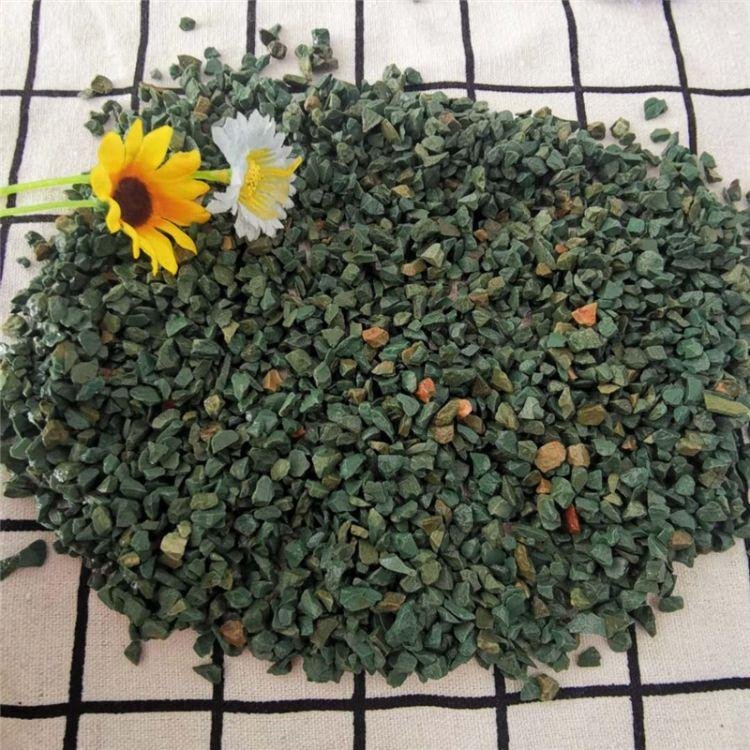 人工湿地用沸石滤料 绿色沸石厂矿 大小1-3厘米煜岩卓栩