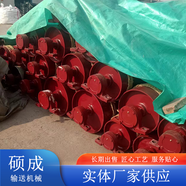 TDY油冷式改向传动输送光面 外装托辊电机外置包胶电动滚筒