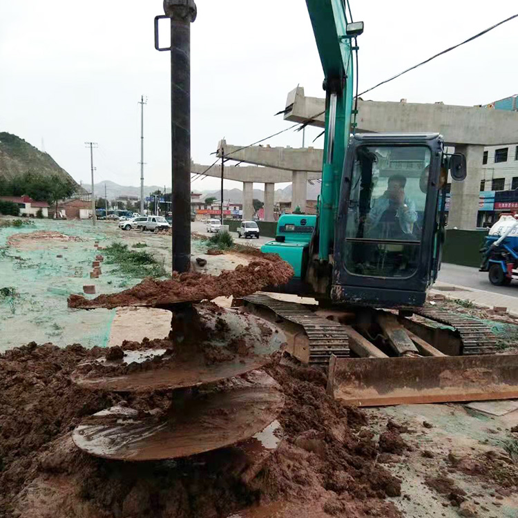 中旺 地表勘探螺旋钻机 深井钻机螺旋打桩机 工地旋转钻孔机