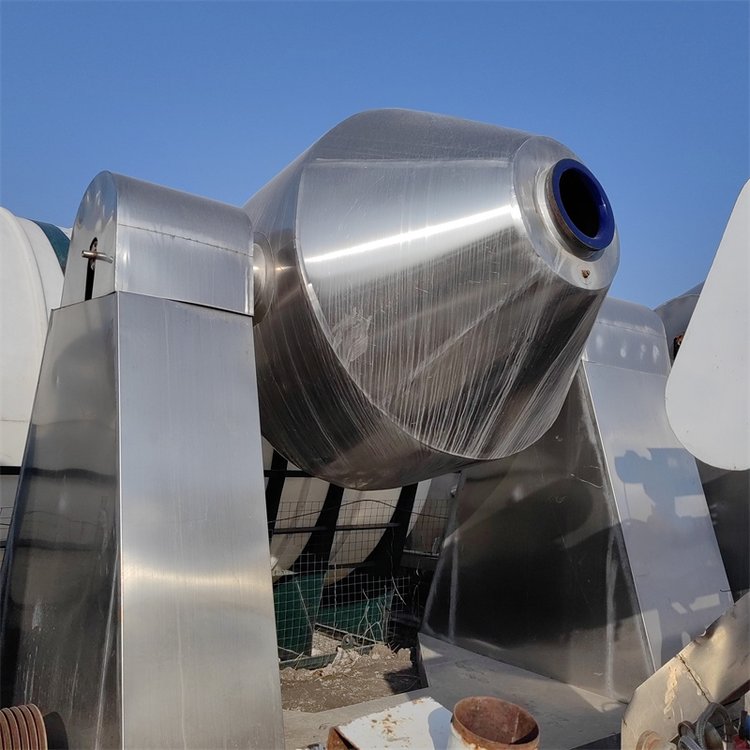 二手搪瓷回转真空干燥机 常压立式干燥设备 不锈钢304材质