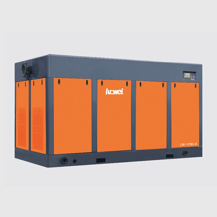 风冷低压永磁变频双级压缩螺杆机 装运便捷 罗威供应