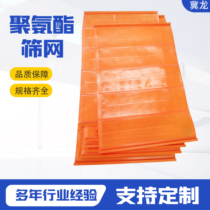 冀龙供应 冶金煤炭耐酸抗磨 聚氨酯高频筛网规格齐全
