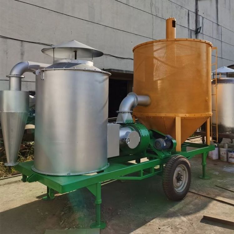 小麦水稻烘干塔 全自动玉米塔设备 粮食回转滚筒干燥机