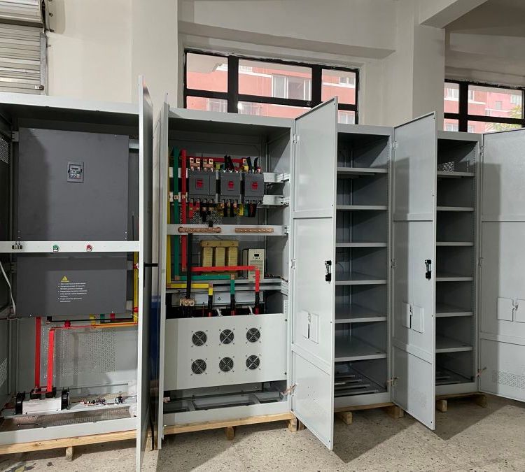 EPS电源动力型160KW三相应急主机柜 功率160KW负载风机 水泵 电机