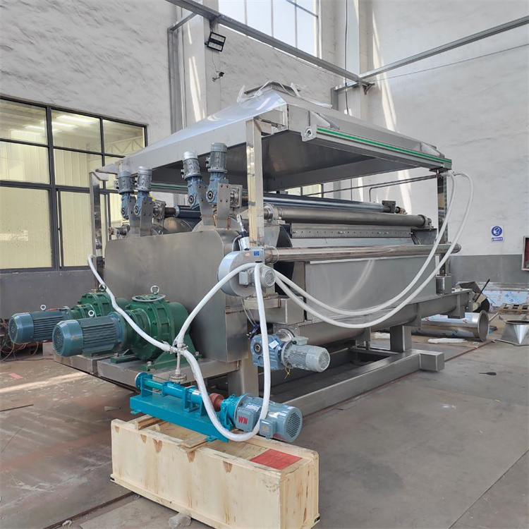 饱和溶液滚筒刮板干燥机 鲁干牌 碳酸钙干燥设备 售后质保单位