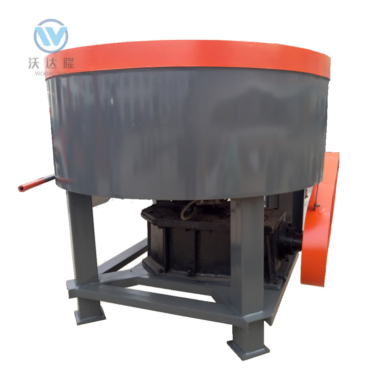 碳粉碾压搅拌机 平口直径2米轮碾机 混合煤粉矿粉铁粉后压球