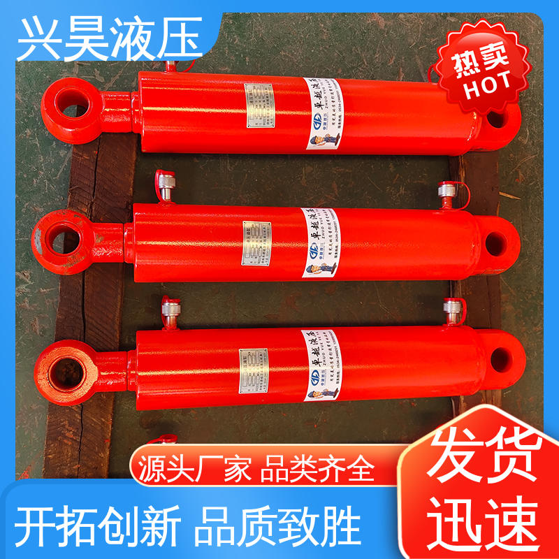 运行顺畅 电动液压油缸 等力推双作用千斤顶 兴昊