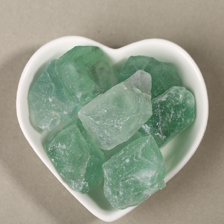 装饰造景水晶石 浅绿色萤石 小颗粒扩香石摆件 香薰石