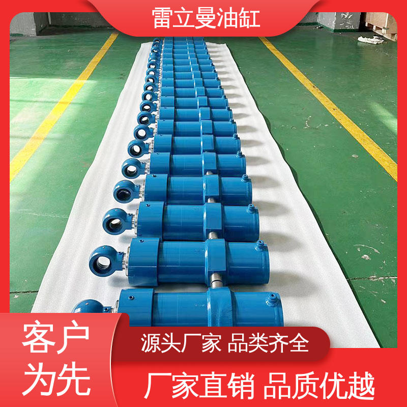 加厚镀铬精磨处理 双作用多级油缸 经久耐用 钢铁行业用 雷立曼